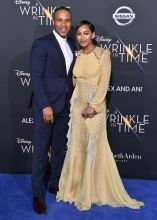 DeVon Franklin Meagan Good February 26, 2018 - Los Angeles, California, United States - February 26h 2018 - Los Angeles, California USA - The ''A Wrinkle In Time'' Premiere held at the El Capitan Theater, Hollywood, Los Angeles.