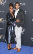 Dewanda Wise Alano Miller February 26, 2018 - Los Angeles, California, United States - February 26h 2018 - Los Angeles, California USA - The ''A Wrinkle In Time'' Premiere held at the El Capitan Theater, Hollywood, Los Angeles.