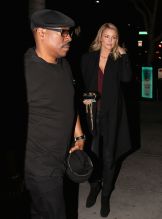 Eddie Murphy and Paige Butcher Leave a Private Party at Maestros