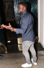 Eddie Murphy and Paige Butcher Leave a Private Party at Maestros