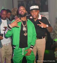 Migos Hosted an Album Release Party (Last Night) During All star weekend at Boulevard3 Sponsored By AG Entertainment.