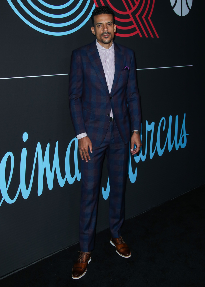 Matt Barnes LOS ANGELES, CA, USA - FEBRUARY 17: 2018 GQ All Star Party held at The NoMad Hotel Los Angeles on February 17, 2018 in Los Angeles, California, United States.