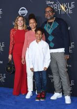 Kenya Barris Rainbow February 26, 2018 - Los Angeles, California, United States - February 26h 2018 - Los Angeles, California USA - The ''A Wrinkle In Time'' Premiere held at the El Capitan Theater, Hollywood, Los Angeles.