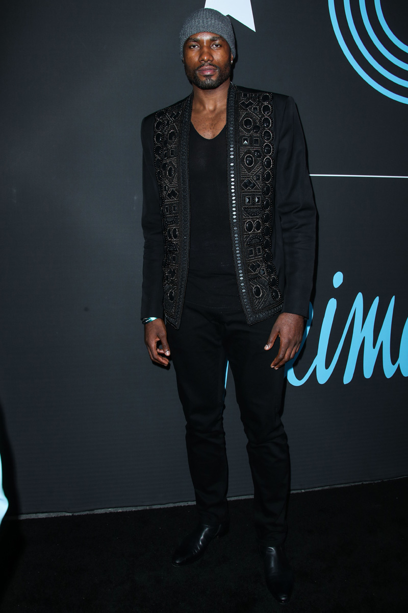 Serge Ibaka LOS ANGELES, CA, USA - FEBRUARY 17: 2018 GQ All Star Party held at The NoMad Hotel Los Angeles on February 17, 2018 in Los Angeles, California, United States.