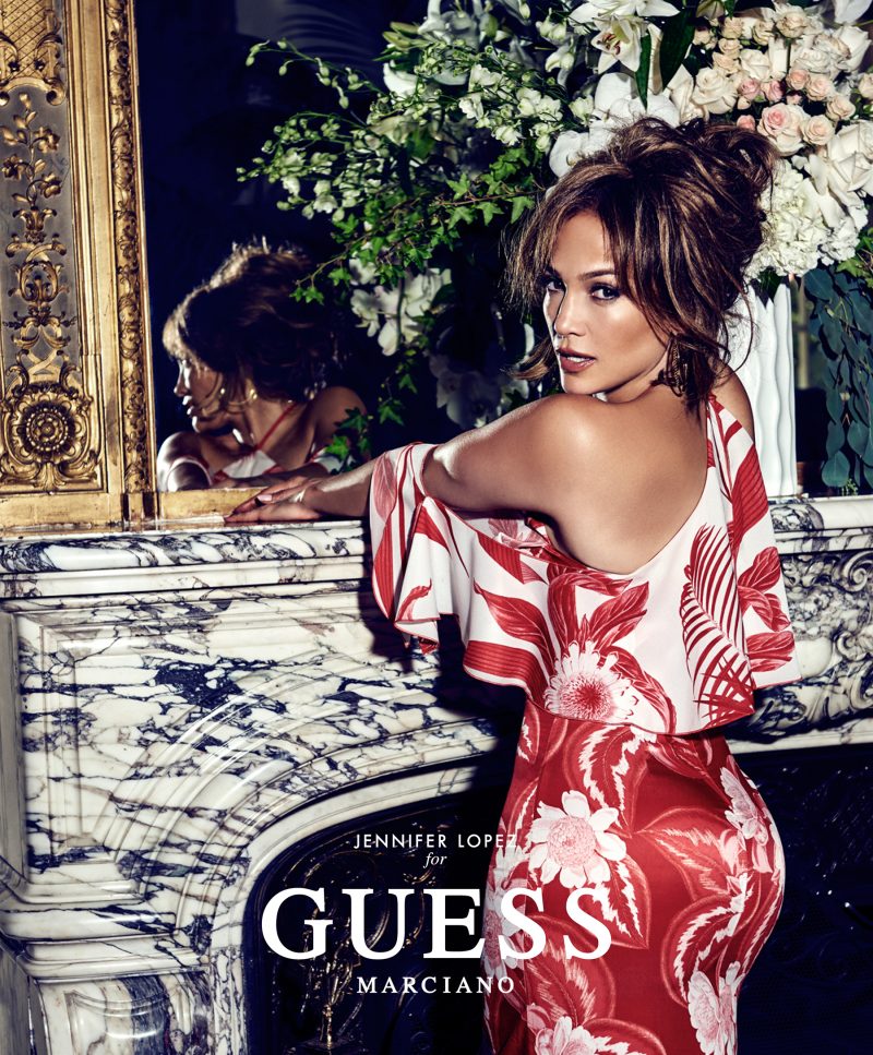 Jennifer Lopez shows off her famous curves as she appears in a new ad campaign for fashion brand, Guess. Lopez was recently unveiled as the new face of Guess and fronts the spring '18 campaign. "I was thrilled and excited to be a part of such an iconic brand that I have loved since I was a teenager," said the 48-year-old star.