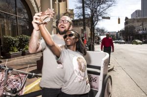 The Last O.G. Pedicabs in Austin, Texas during SXSW 2018.