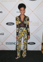 BEVERLY HILLS, CA - MARCH 01: Ebonee Davis attends the 2018 Essence Black Women In Hollywood Oscars Luncheon at Regent Beverly Wilshire Hotel on March 1, 2018 in Beverly Hills, California.