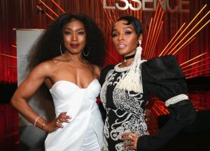 BEVERLY HILLS, CA - MARCH 01: Angela Bassett (L) and Janelle Monae attend the 2018 Essence Black Women In Hollywood Oscars Luncheon at Regent Beverly Wilshire Hotel on March 1, 2018 in Beverly Hills, California.