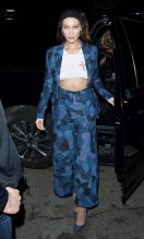 Bella Hadid attends DIOR party at POPPY in Los Angeles