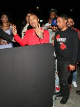 EJ Johnson and Bow Wow at Poppy Nightclub.