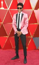 90th Annual Academy Awards (Oscars) 2018 Arrivals held at the Dolby Theater in Hollywood, California Featuring: Darrell Britt-Gibson Where: Los Angeles, California, United States When: 04 Mar 2018 Credit: