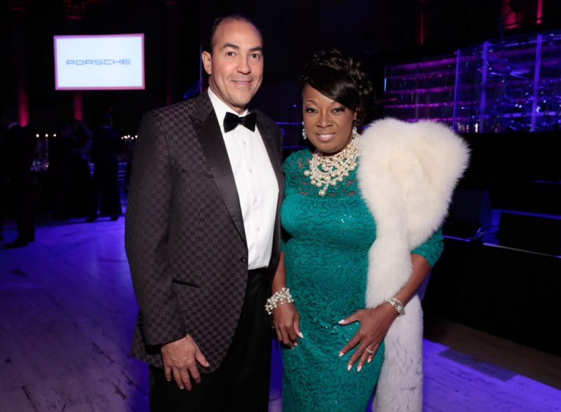 NEW YORK, NY - OCTOBER 23: Ricardo Lugo and Star Jones attend Gabrielle's Angel Foundation's Angel Ball 2017 at Cipriani Wall Street on October 23, 2017 in New York City.