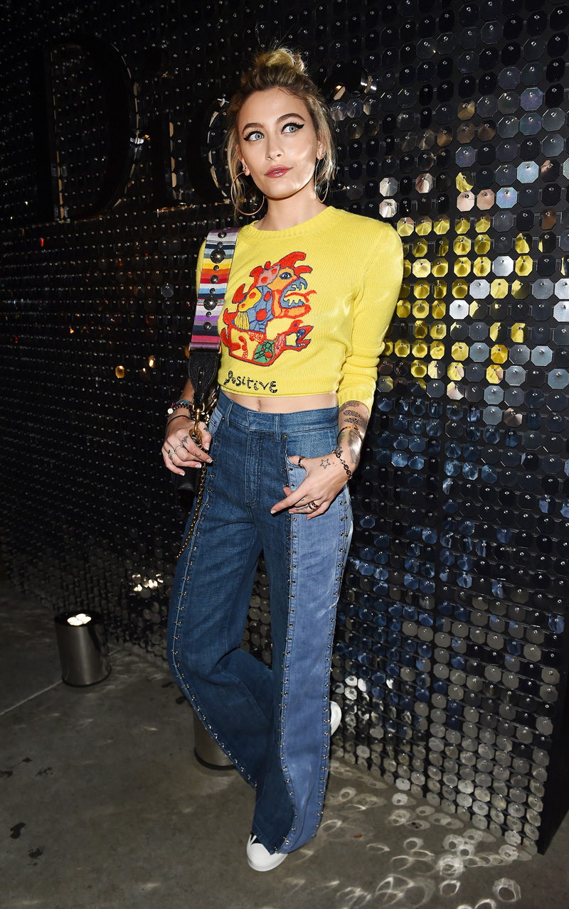 Paris Jackson Attends the Dior Party in Los Angeles