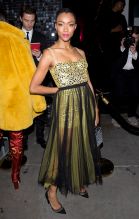 Soneque Martin-Green from 'The Walking Dead' TV series was seen arriving to a 'Dior' private party in West Hollywood, CA