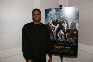 WEST HOLLYWOOD, CA - MAR 22: _ _ _seen at Vince Staples Hosts Special Screening of Pacific Rim Uprising on Thursday, Feb. 22, 2018 at The London Hotel in West Hollywood, Calif.