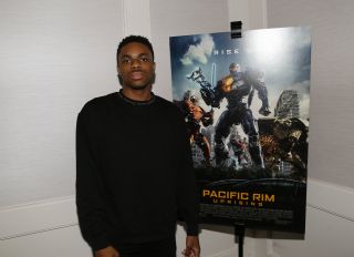 WEST HOLLYWOOD, CA - MAR 22: _ _ _seen at Vince Staples Hosts Special Screening of Pacific Rim Uprising on Thursday, Feb. 22, 2018 at The London Hotel in West Hollywood, Calif.