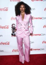 Gabrielle Union LAS VEGAS, NV, USA - APRIL 26: CinemaCon Big Screen Achievement Awards 2018 held at Omnia Nightclub at Caesars Palace during CinemaCon, the official convention of the National Association of Theatre Owners on April 26, 2018 in Las Vegas, Nevada, United States.