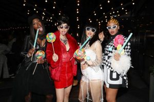 NEW YORK, NY - APRIL 10: Cardi B Models attend CARDI B "Gold Album" Release Party at Moxy Hotel on April 10, 2018 in New York City.