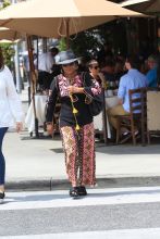 Nia Long grabs lunch in Beverly Hills, Ca.