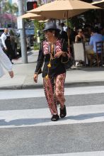 Nia Long grabs lunch in Beverly Hills, Ca.