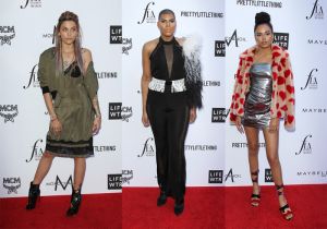 Paris Jackson EJ Johnson Ava Dash APRIL 08: The Daily Front Row's 4th Annual Fashion Los Angeles Awards held at the Beverly Hills Hotel on April 8, 2018 in Beverly Hills, Los Angeles, California, United States