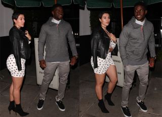 Reggie Bush and wife Lilit Avagyan are spotted leaving the Poppy club after partying the night away in West Hollywood
