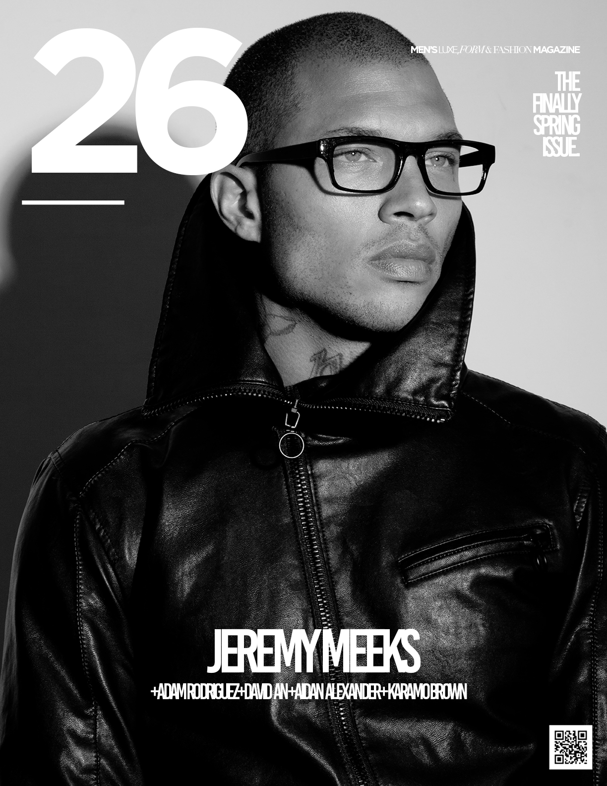 Jeremy Meeks Covers 26 Magazine