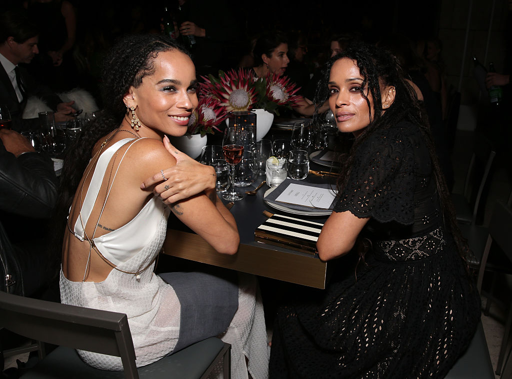 LOS ANGELES, CA - OCTOBER 26: Honoree Zoe Kravitz (L) and actress Lisa Bonet attend the InStyle Awards at Getty Center on October 26, 2015 in Los Angeles, California.