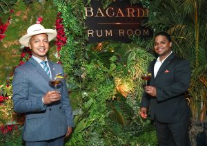 NEW YORK, NY - MAY 10: Juan Coronado and David Cid attend the Bacardi Premium Launch at The DL on May 10, 2018 in New York City.