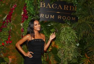 NEW YORK, NY - MAY 10: Actress Karrueche Tran attends the Bacardi Premium Launch at The DL on May 10, 2018 in New York City.