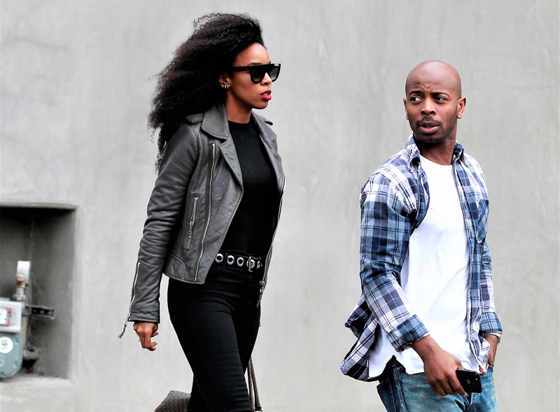 Kelly Rowland and husband Tim Weatherspoon out and about in Los Angeles