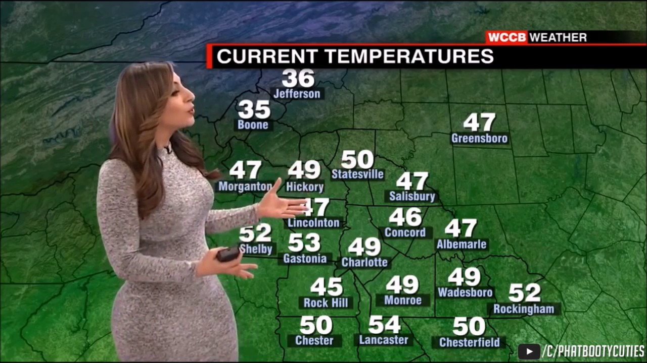 A Charlotte Meteorologist's Curvy Figure Caused A Social Media Storm