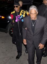 Stevie Wonder Stevie Wonder held an early Birthday and a Song party at Peppermint Night Club in West Hollywood