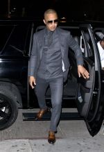 T.I. Rapper T.I looked dapper in a grey suit and sunglasses as he was seen arriving to Stevie Wonders early Birthday and a Song party at Peppermint Night club in West Hollywood, CA