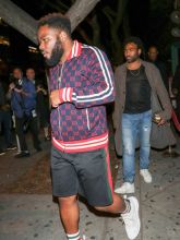 Stephen Donald Glover Stevie Wonder is spotted arriving to The Peppermint Club in West Hollywood