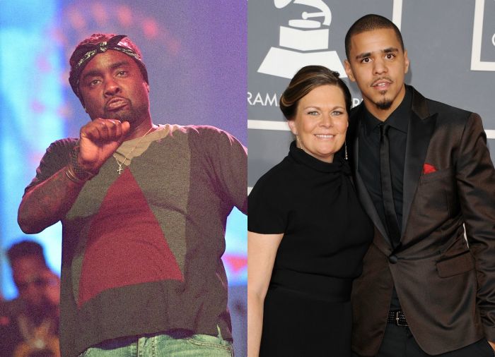 j cole and his mom