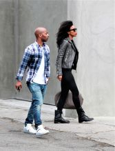 Kelly Rowland and husband Tim Weatherspoon out and about in Los Angeles