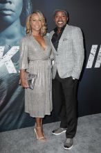 Stars attend the premiere of 'Breaking In' in Los Angeles Will Packer, Heather Hayslett