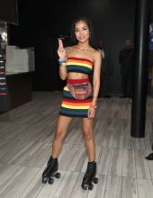 LOS ANGELES, CA - JUNE 20: Jhene Aiko attends CAA's BET Awards Week Kick-Off Party in Partnership with Heineken at World of Wheels on June 20, 2018 in Los Angeles, California.