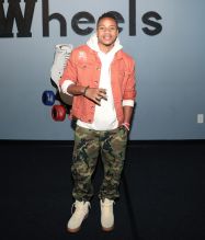 LOS ANGELES, CA - JUNE 20: Rotimi attends CAA's BET Awards Week Kick-Off Party in Partnership with Heineken at World of Wheels on June 20, 2018 in Los Angeles, California.