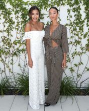 BEVERLY HILLS, CA - JUNE 22: Julissa Bermudez and Draya Michele attend Culture Creators Leaders and Innovators Awards Brunch 2018 at The Beverly Hilton on June 22, 2018 in Beverly Hills, California.