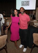 BEVERLY HILLS, CA - JUNE 22: Joi Brown and Stephen Hill attend Culture Creators Leaders and Innovators Awards Brunch 2018 at The Beverly Hilton on June 22, 2018 in Beverly Hills, California.