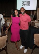 BEVERLY HILLS, CA - JUNE 22: Joi Brown and Stephen Hill attend Culture Creators Leaders and Innovators Awards Brunch 2018 at The Beverly Hilton on June 22, 2018 in Beverly Hills, California.