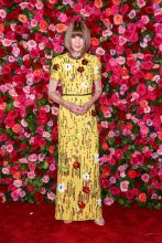 Anna Wintour 2018 Tony Awards held at Radio City Music Hall - Arrivals.