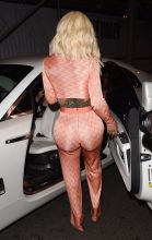 Blac Chyna Leaving The Amber Rose Simply Be Launch Party