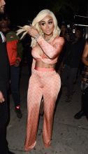 Blac Chyna and Amber Rose Leaving The Simply Be Launch Party in Los Angeles