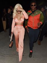 Blac Chyna and Amber Rose Leaving The Simply Be Launch Party in Los Angeles