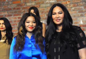 NEW YORK, NY - SEPTEMBER 13: (L-R) Ming Lee Simmons (L) and designer Kimora Lee Simmons attend the Kimora Lee Simmons Presentation during New York Fashion Week at The Bowery Hotel on September 13, 2017 in New York City.