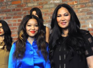 NEW YORK, NY - SEPTEMBER 13: (L-R) Ming Lee Simmons (L) and designer Kimora Lee Simmons attend the Kimora Lee Simmons Presentation during New York Fashion Week at The Bowery Hotel on September 13, 2017 in New York City.