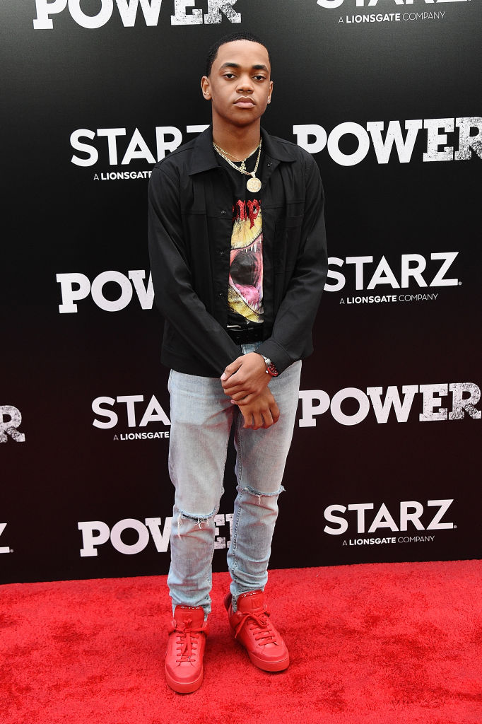 NEW YORK, NY - JUNE 28: Michael Rainey Jr. attends the "POWER" Season 5 Premiere at Radio City Music Hall on June 28, 2018 in New York City.